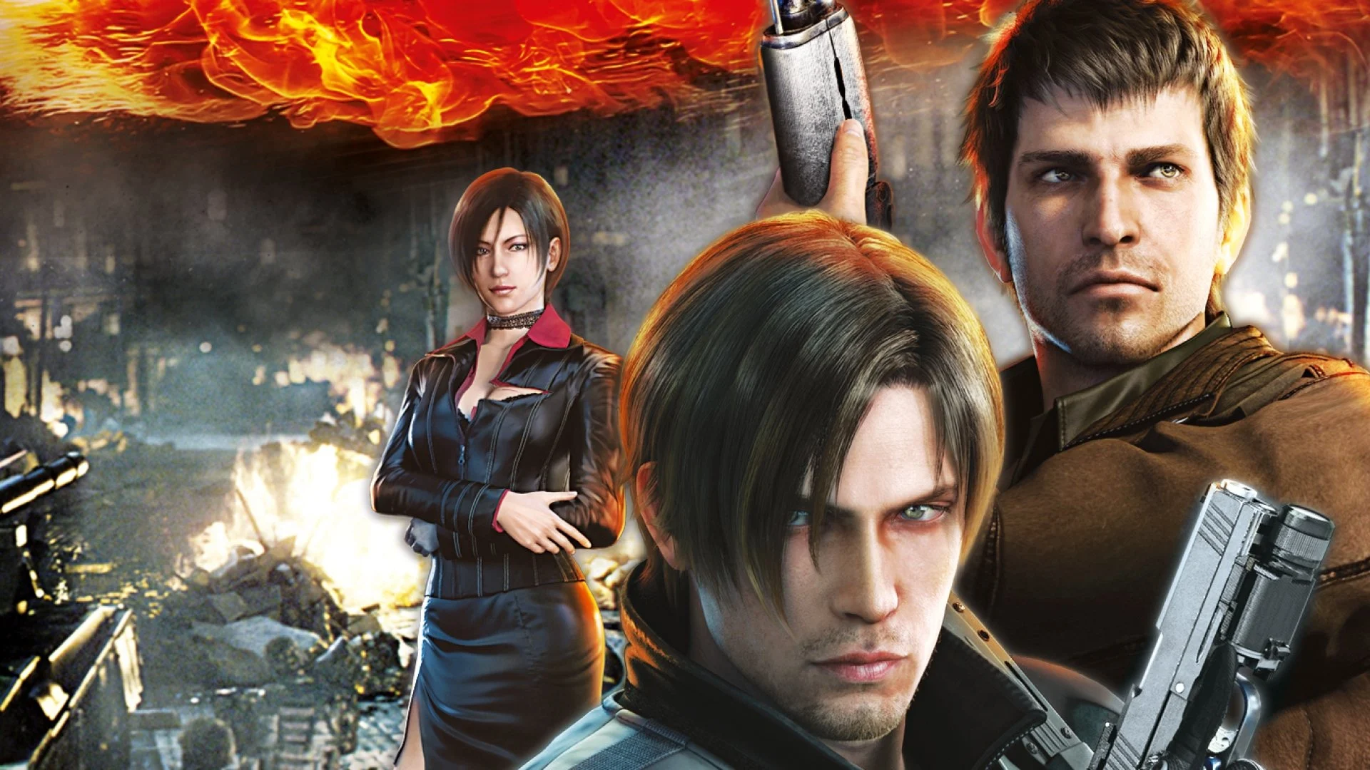 Poster phim Vùng Đất Quỷ Dữ: Lời Nguyền - Resident Evil: Damnation(2012)
