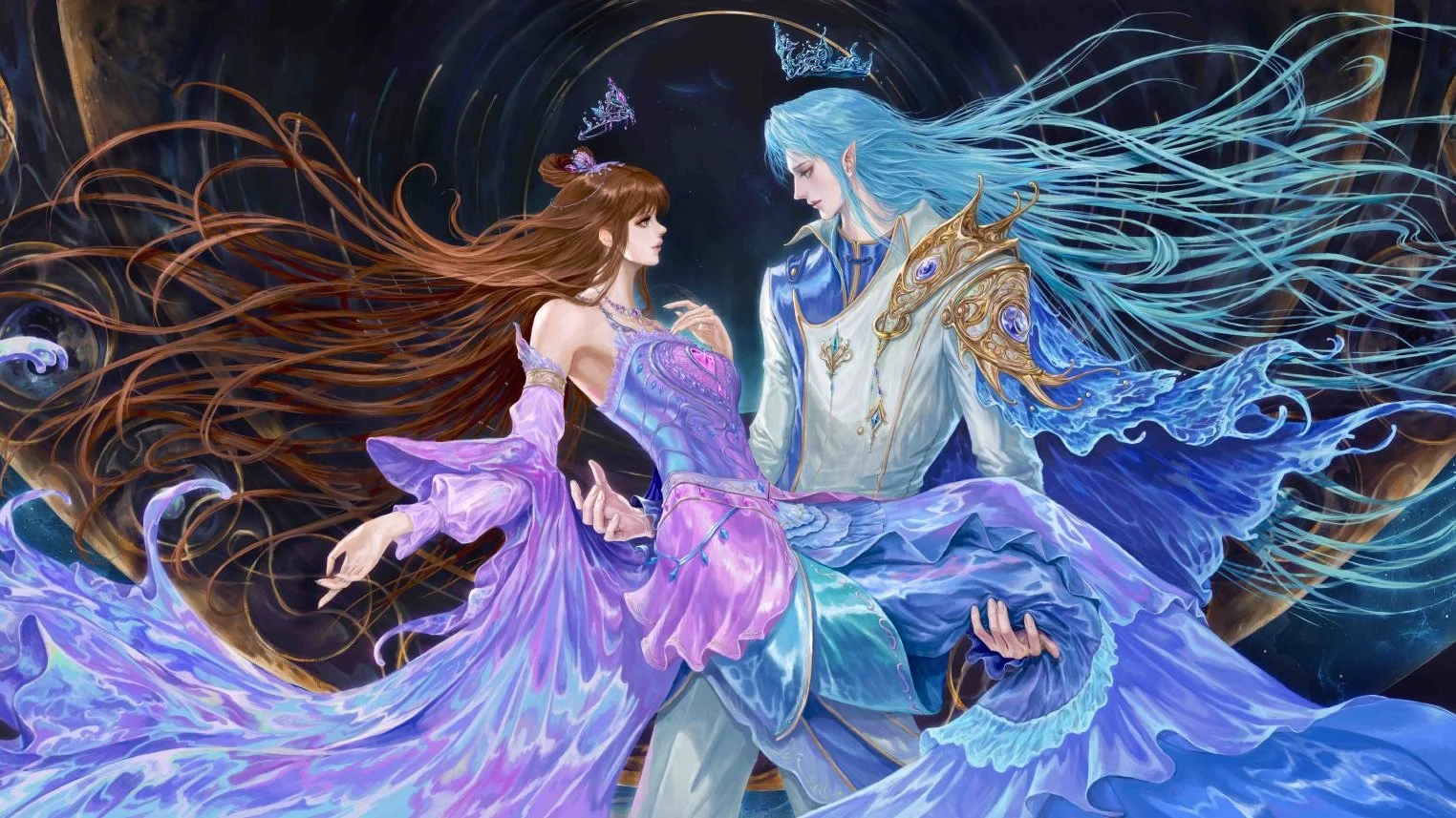 Đế Linh Yêu Mặc Thuỷ Linh Lung - Divine Love Deep Blue (2025)
