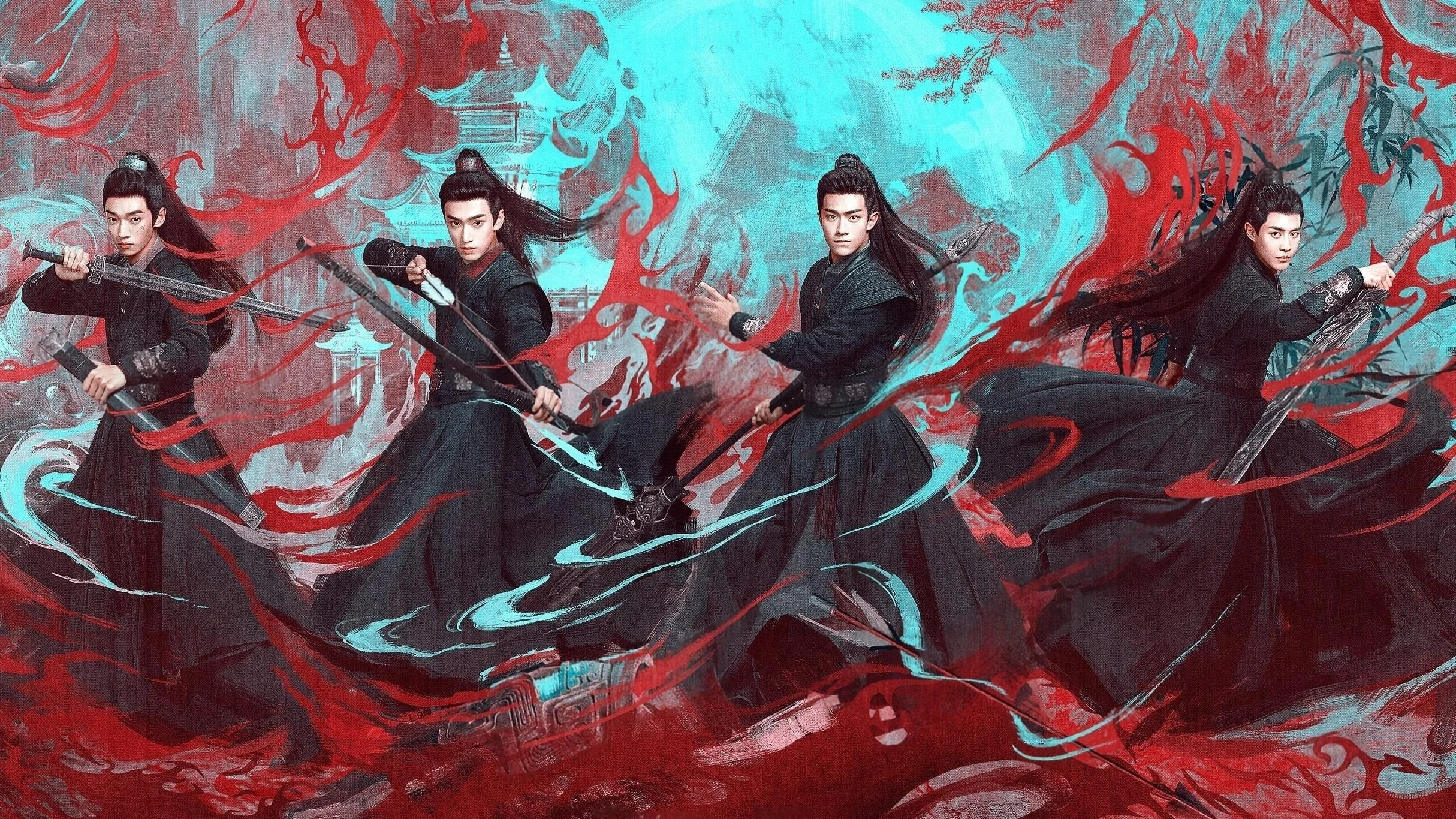 Poster phim Trường Phong Thiếu Niên Từ - The Dauntless Youths(2025)