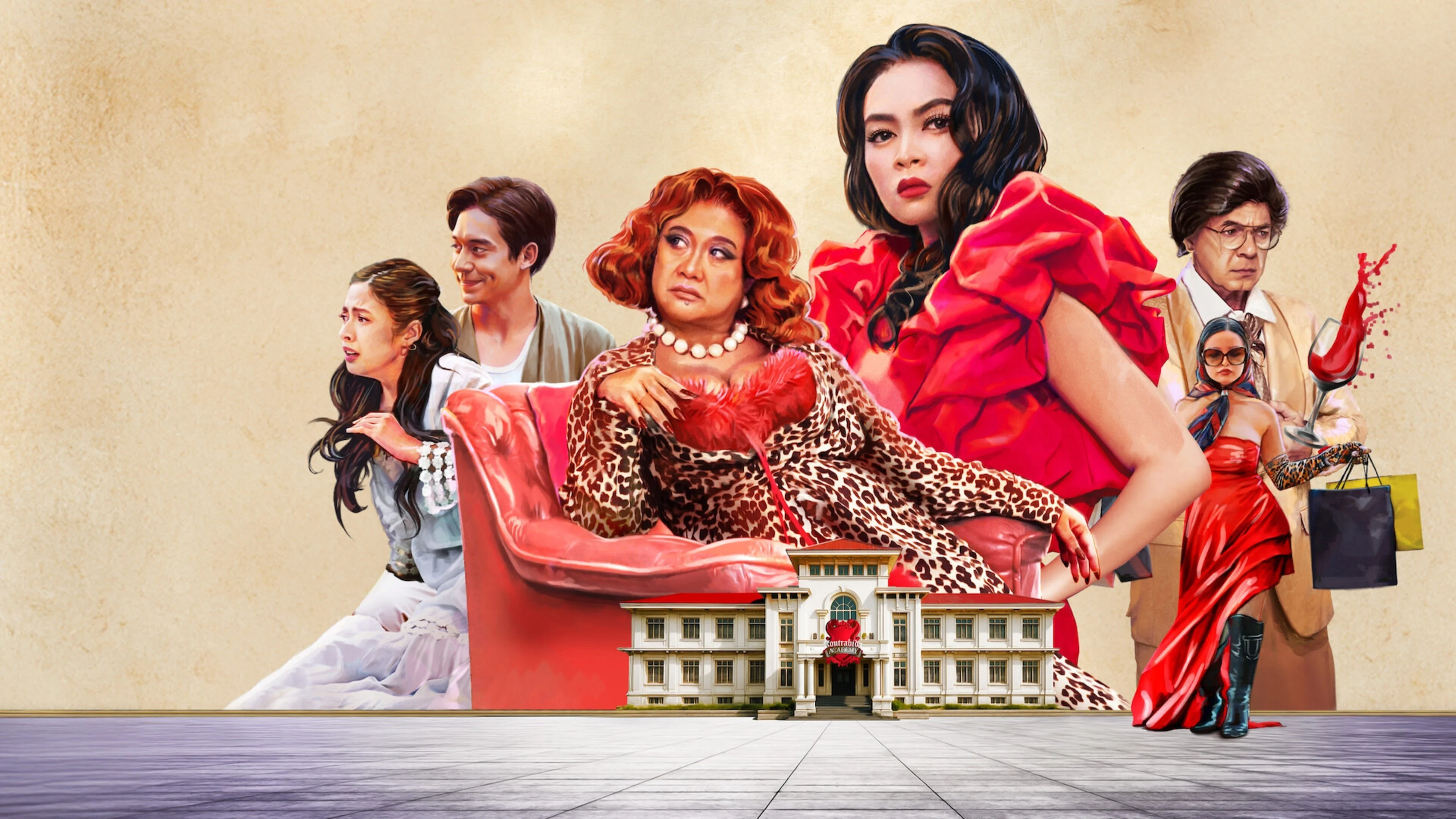 Poster phim Học Viện Ác Nhân - Kontrabida Academy(2025)
