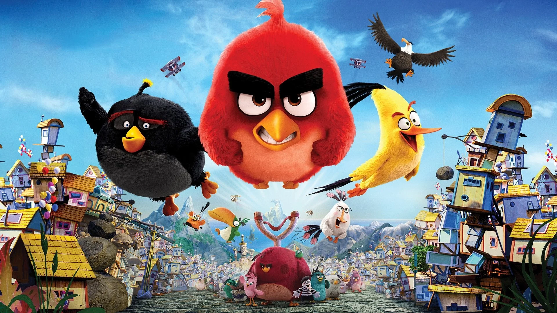 Poster phim Những Chú Chim Giận Dữ - The Angry Birds Movie(2016)