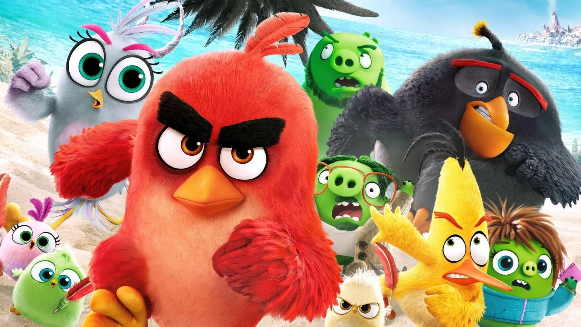 Poster phim Những Chú Chim Giận Dữ 2 - The Angry Birds Movie 2(2019)