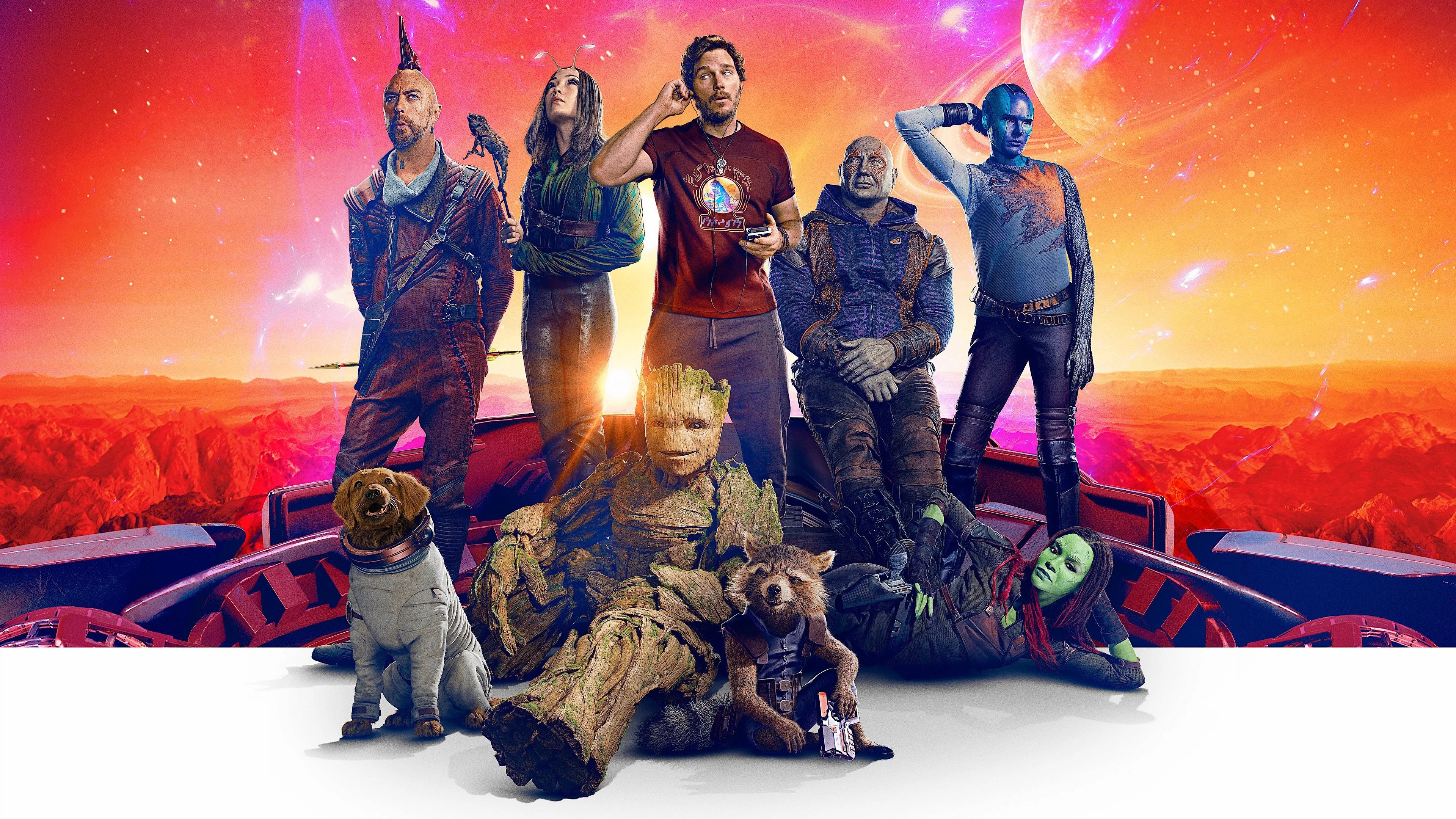Poster phim Vệ Binh Dải Ngân Hà 3 - Guardians Of The Galaxy Vol. 3(2023)